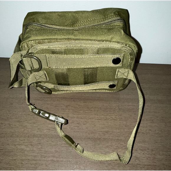 Fight Light Admin Pouch Army Green – Tactical First Aid MOLLE Pocket - Picture 6 of 9